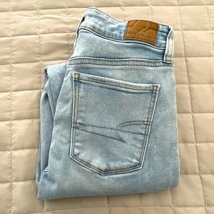 Light washed American Eagle jeans